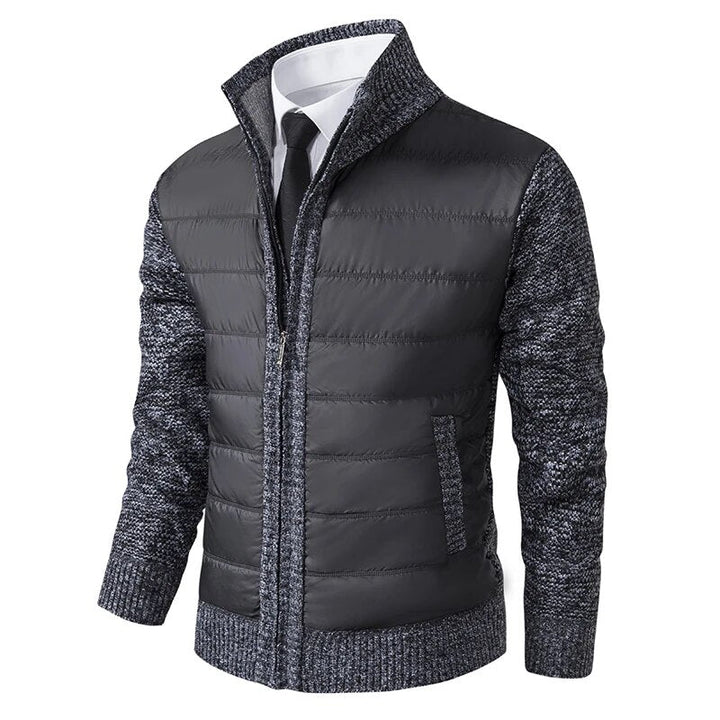 Stilvolle Herren Oberbekleidung, atmungsaktiv und gemütlich, ideal für Übergangszeiten und Wintermode.