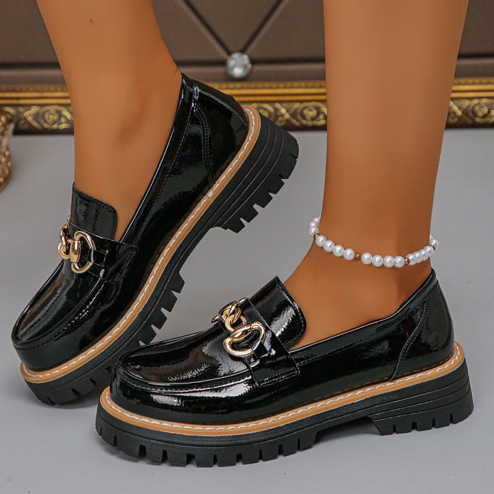 Damen Vintage Loafer mit extra weicher Sohle. Komfortable, elegante Alltagsschuhe für Damen.