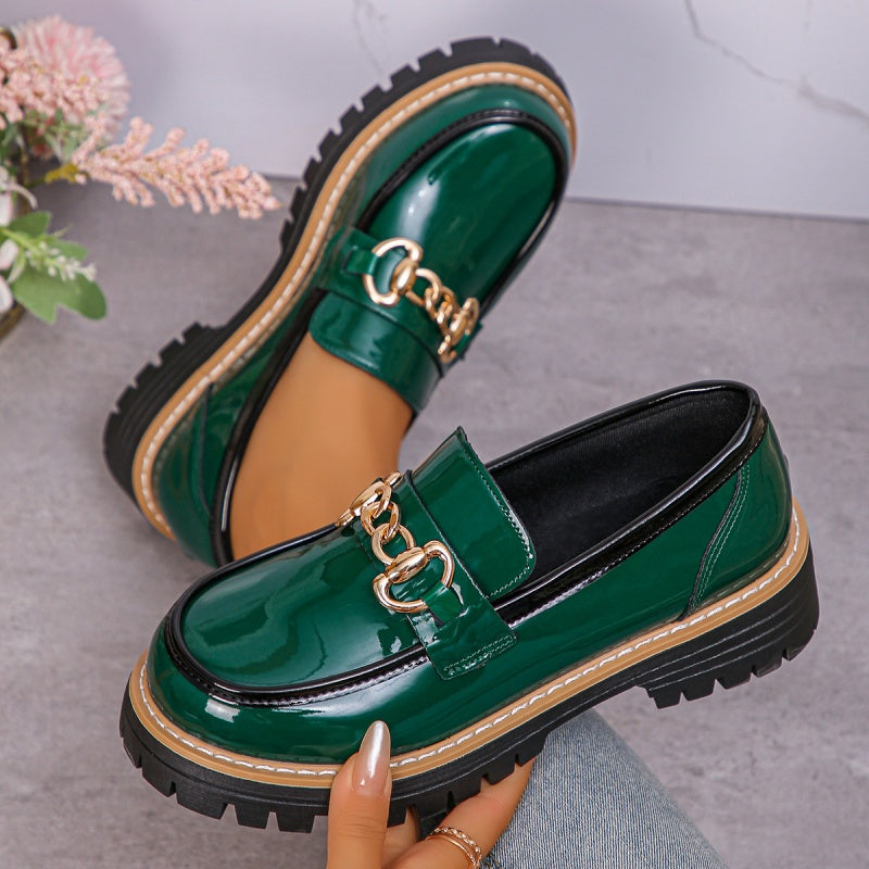 Bequeme Damen Vintage Loafer mit flexibler Weichsohle. Ideal für den Alltag, Büro oder entspannte Freizeit.