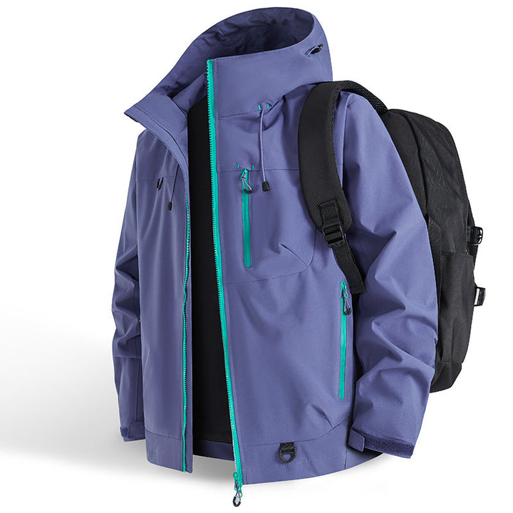 Leichte, atmungsaktive Damen Outdoorjacke, wasserdicht für maximalen Komfort bei Wanderungen & Sport.