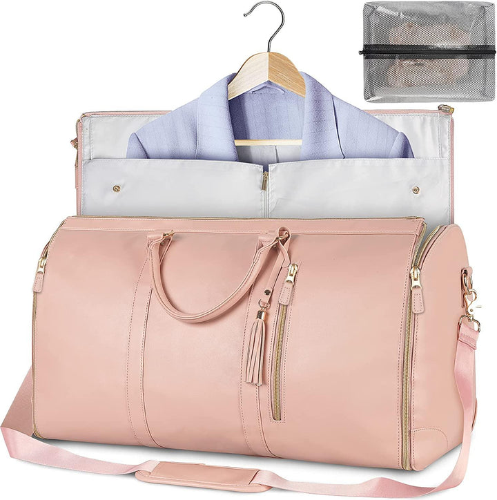 Optimale Kleiderorganisation: faltbare Aufbewahrungstasche „Arno“ für Kleider, Anzüge & Accessoires auf Reisen.