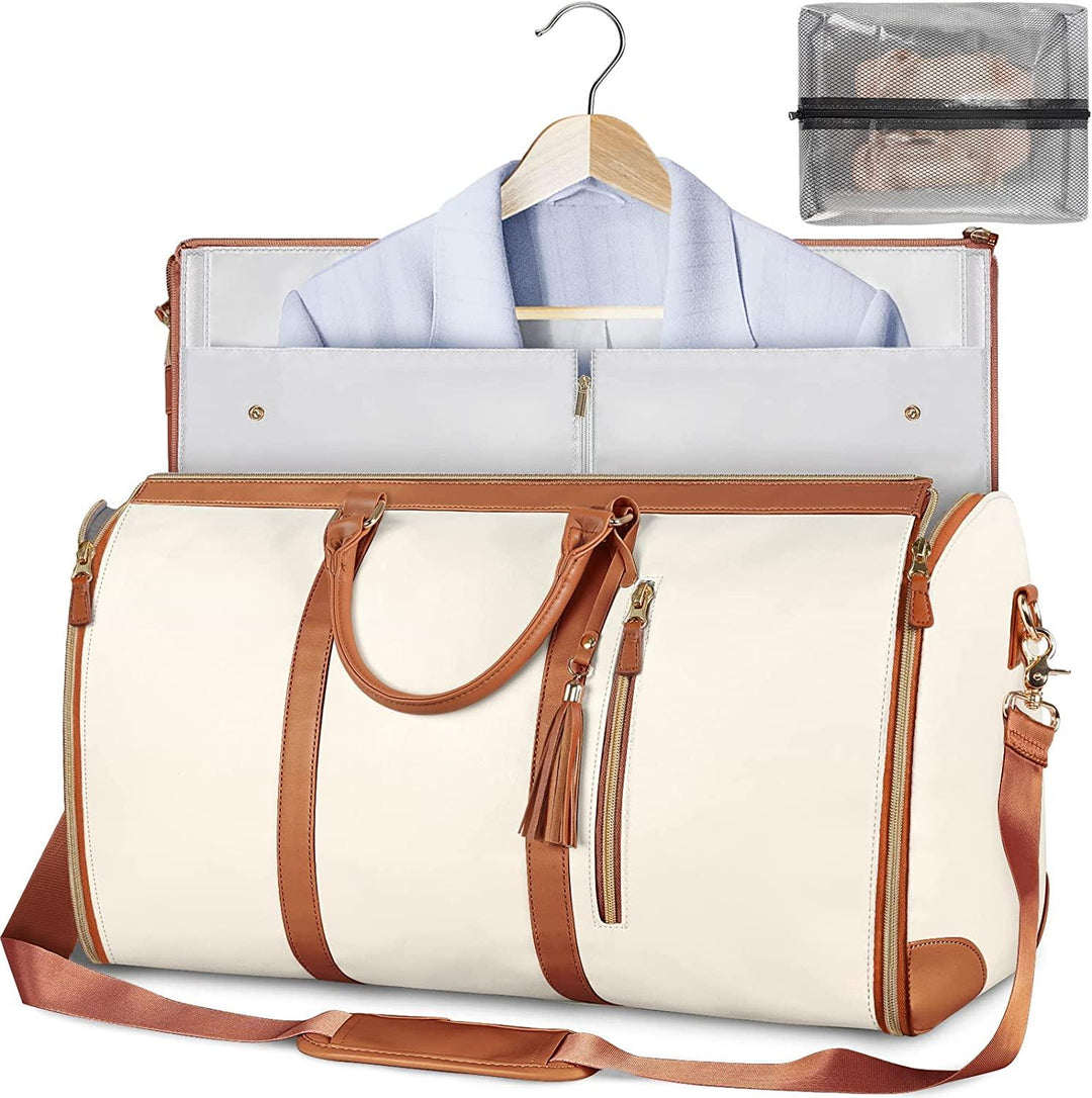 Kompakte Anzugtasche „Arno“, faltbar: ideale Lösung für knitterfreien Transport von Businesskleidung & festlichen Outfits.