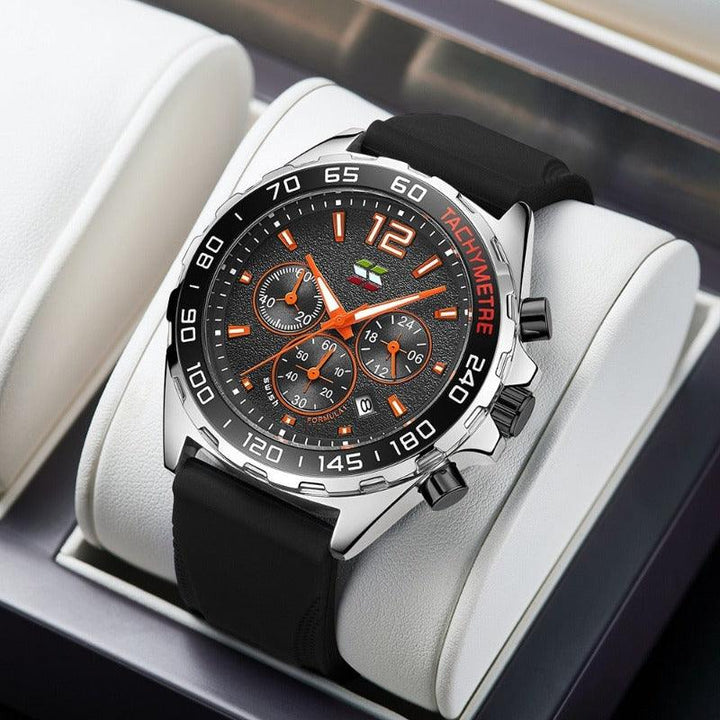 Robuste dynamische Unisex-Uhr mit komfortablem Armband. Stilvoll, präzise & wasserdicht. Zeitmesser.