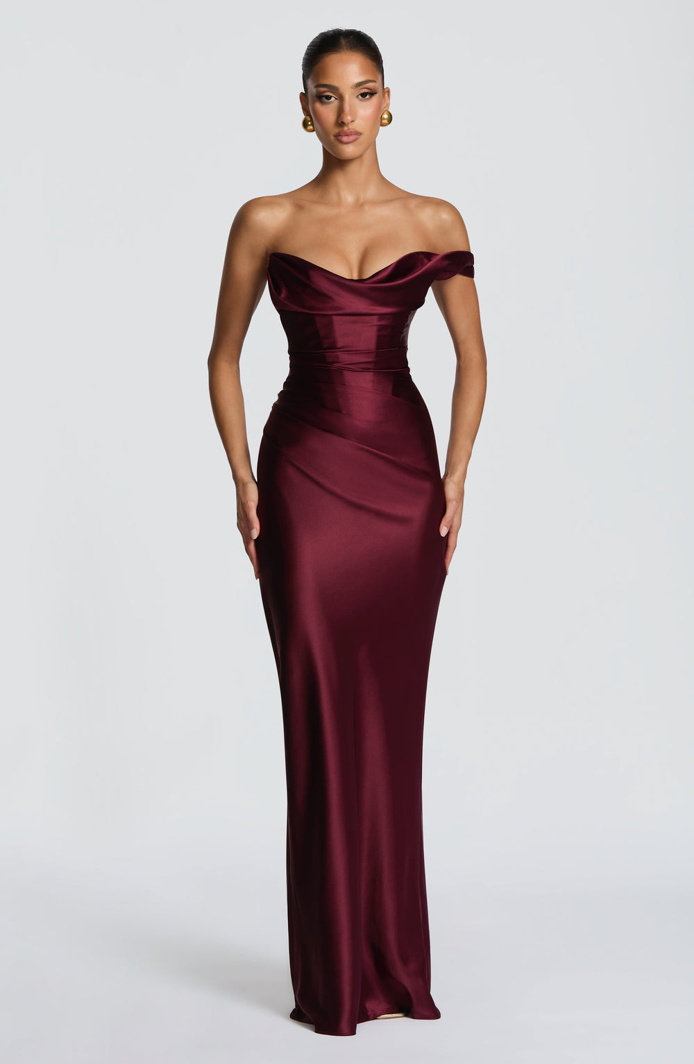Langes Ballkleid für Damen, One Shoulder Design, perfekt für besondere Anlässe am Abend.