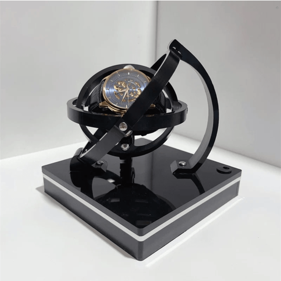 Geschenkidee: Horion Uhrenbeweger als luxuriöse Uhrenbox für Automatikuhren. Sicherer Uhrenhalter & Uhrenzubehör.