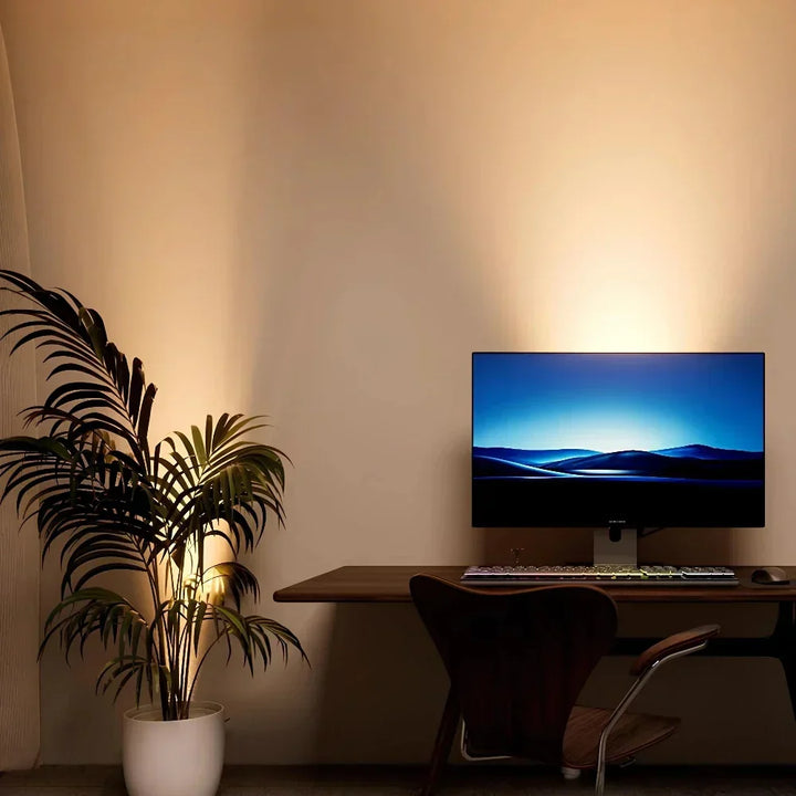 USB-aufladbarer LED-Spotlight, drahtlos, dimmbar, für flexible Innenbeleuchtung und Akzentbeleuchtung.