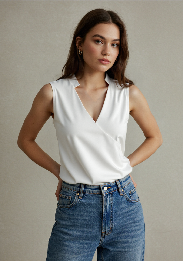 Modisches Damen Tanktop, eng anliegend, perfekt für Sommermode und lässige Anlässe.