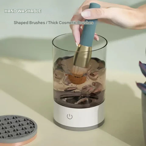 Professioneller automatischer Make-up-Pinselreiniger für gründliche, schnelle Reinigung zu Hause.