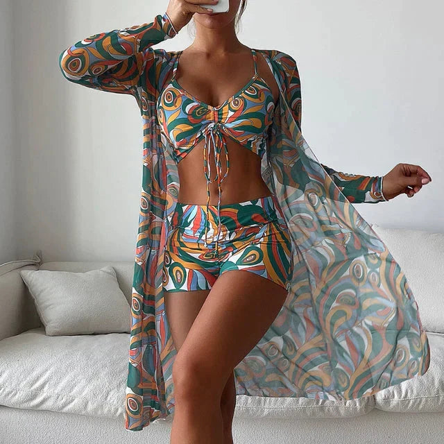 Damen Bikini-Set für den Sommerurlaub, stilvoll & bequem, ideal für Strand & Poolparty.