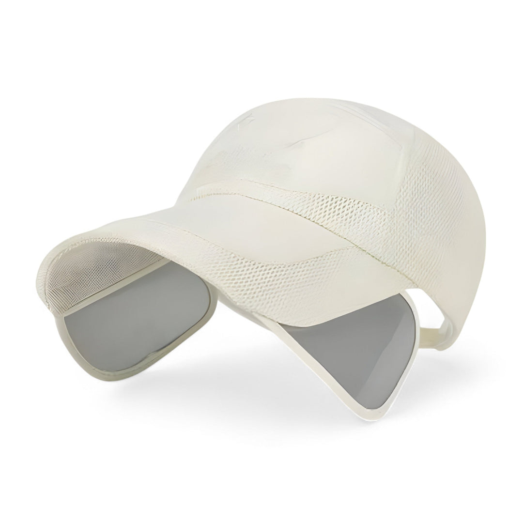 Stylisches sommerliches Visier-Cap SunSport Kim, modisch & schützend vor UV-Strahlung bei Outdoor-Aktivitäten.