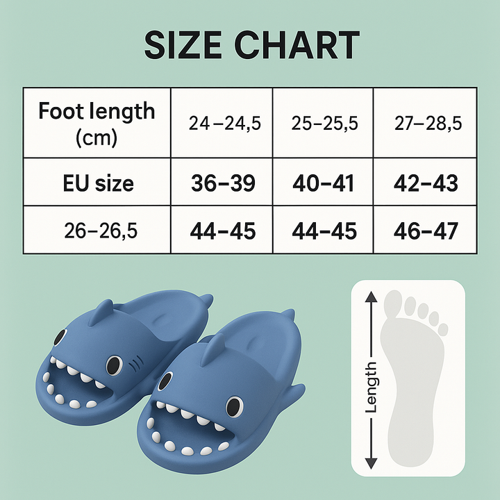 Sharkies Slipper mit SoftSteps System: Wolkenweich, stoßdämpfend & rutschfest. Bequeme Unisex Hausschuhe.
