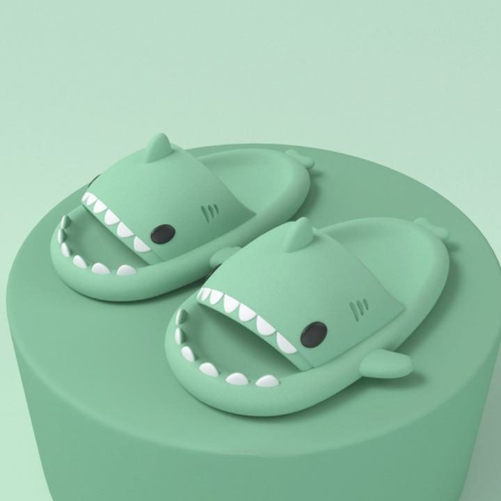 Rutschfeste Sharkies Slipper für Damen & Herren. Stoßdämpfend & bequem. Perfekte Badeschuhe & Hausschuhe.