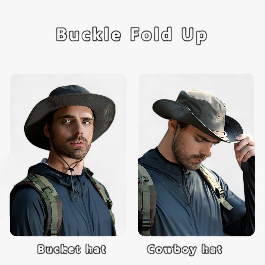 Wetterfester Unisex Outdoorhut Johnny, UV-Schutz & wasserdicht; schützt Kopf vor Sonne & Regen.