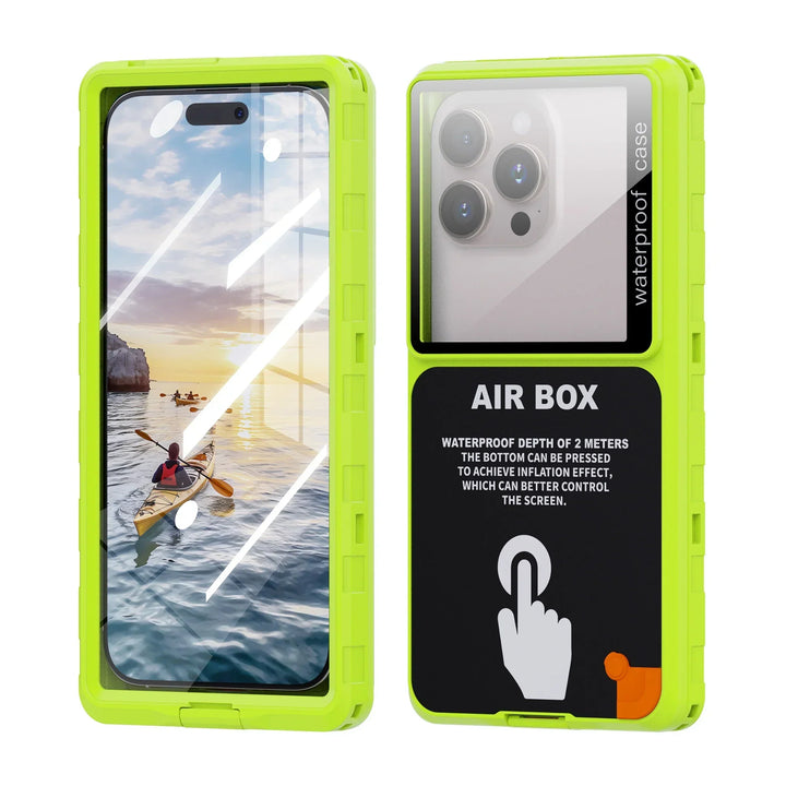 Perfekte wasserdichte IP68 Handyhülle für 6,9" Smartphones. Schützt am Strand, Pool & im Regen.