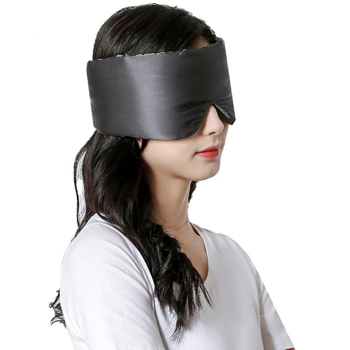 Entspannende Unisex Augenmaske für Meditation & Schönheitspflege. Fördert tiefe Erholung & ruhigen Schlaf.
