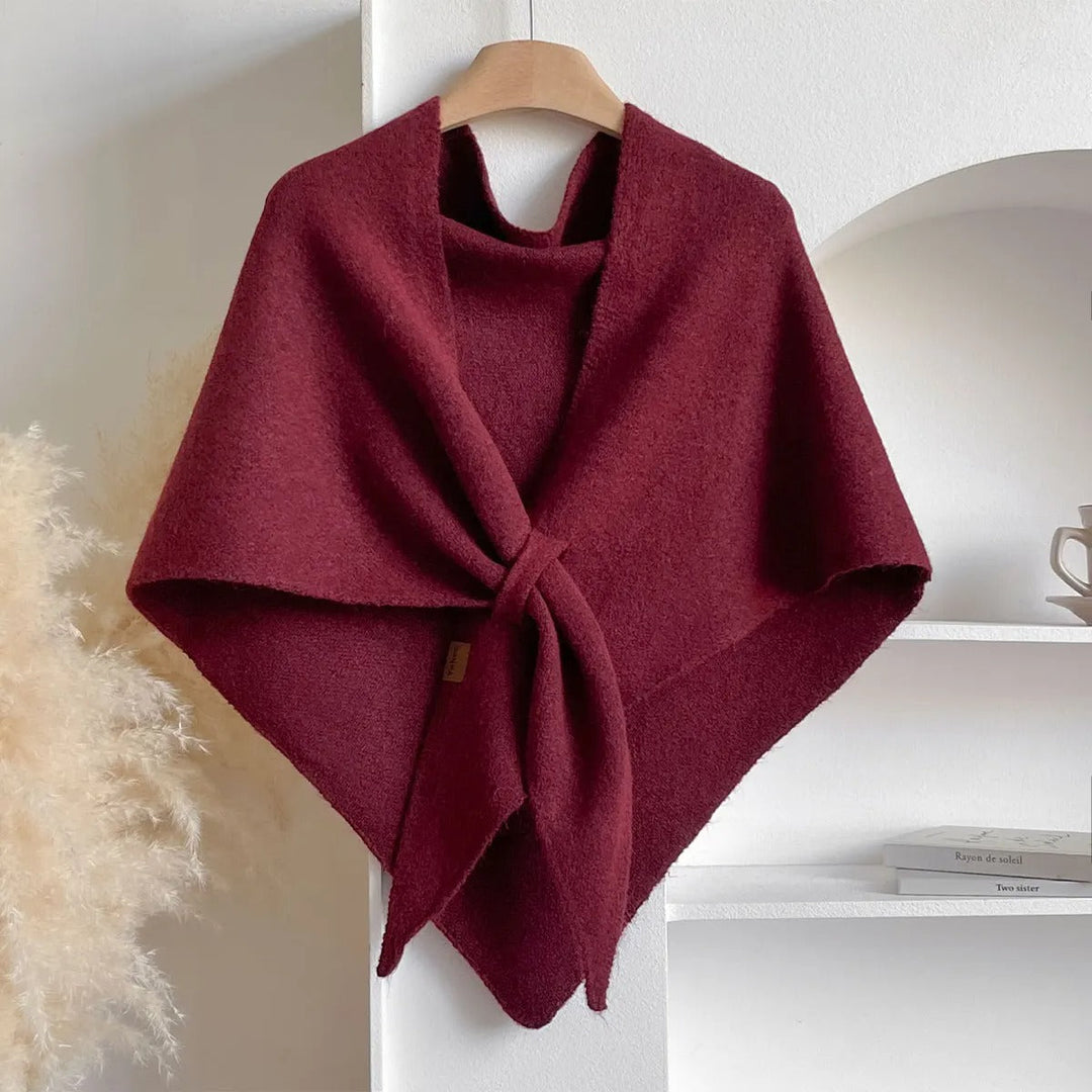 Weicher Damen Winterschal, vielseitig und elegant. Hält kuschelig warm an kühlen Herbsttagen.