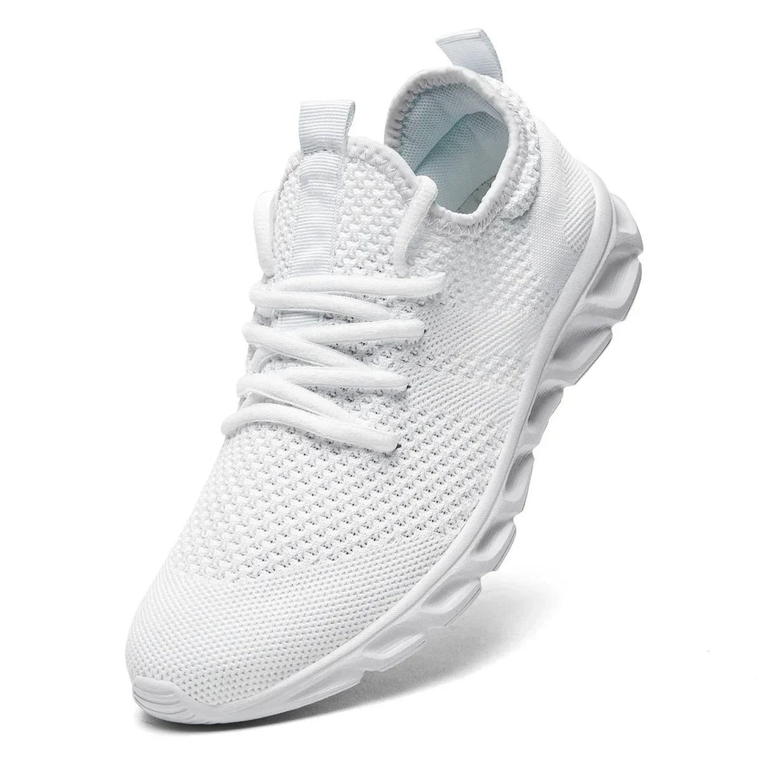 Sportliche Herren Sneaker, orthopädisch. Leichtgewichtig, atmungsaktiv, ideal für Laufen, Walking und Freizeitkomfort.