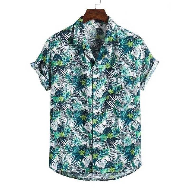 Modisches Sommerhemd Luftzeit, kurzärmlig, gemustert, für Herren, die Stil & Komfort schätzen.