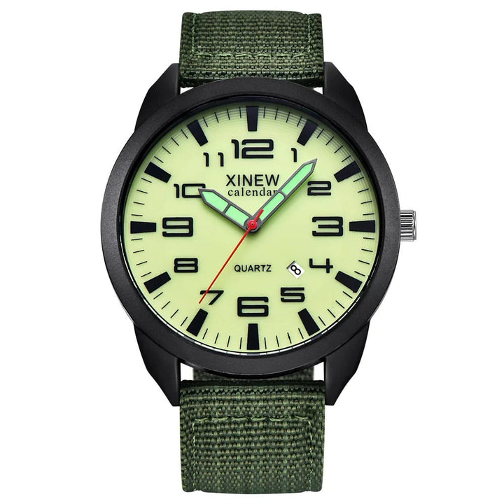 Zeitlose Unisex Quarz Armbanduhr mit elegantem Metallarmband, leuchtendem Zifferblatt und Kalender für Herren & Damen.
