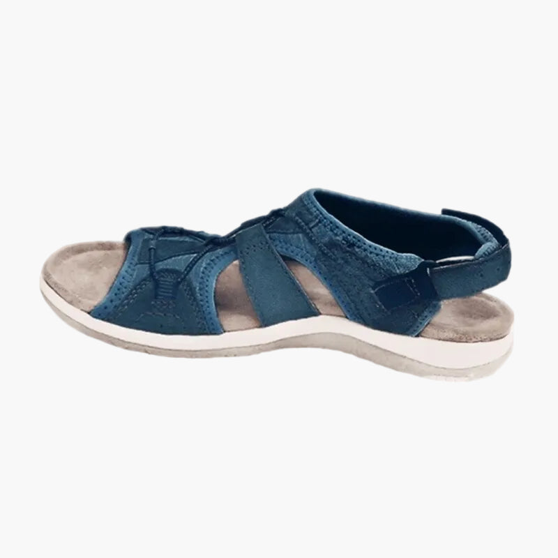 Die leichten Damen Sandalen mit Fußgewölbeunterstützung, bereit für sommerliche Spaziergänge & Reisen.