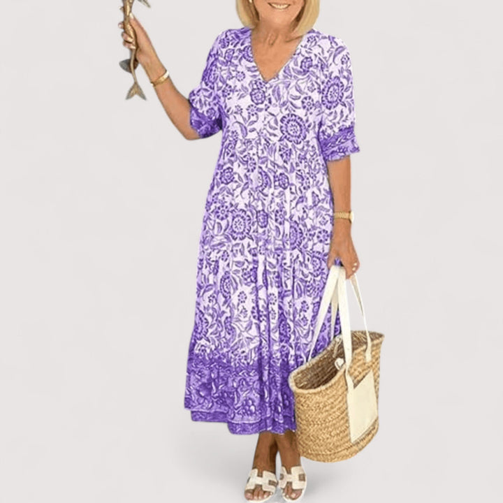 Vielseitiges Damenkleid, leicht & atmungsaktiv. Das ideale Sommerkleid für Freizeit, Urlaub & warme Tage.