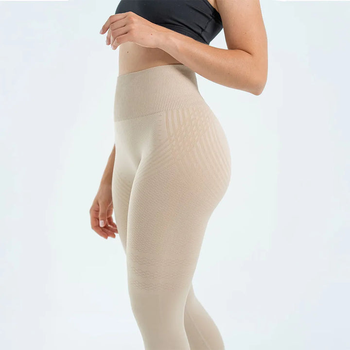 Bequeme Damen High Waist Leggings, atmungsaktiv, elastisch für Alltag, Sport & maximale Bewegungsfreiheit.