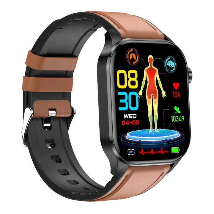 Fortschrittliche Smartwatch für Gesundheit, Sport & Fitness. Misst Herzfrequenz & EKG.