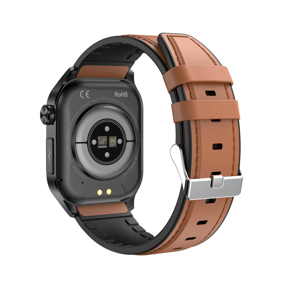 Smartwatch mit präzisem Herzfrequenzmesser, Blutdruck & Schlafanalyse. Für iOS & Android.