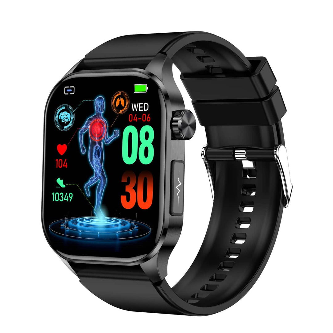 Smartwatch für Sport & Alltag: Herzfrequenz, Blutdruck, EKG & Aktivitätstracker. iOS/Android.