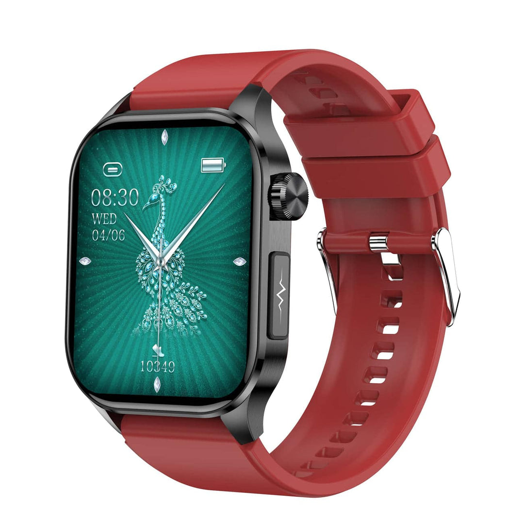 Unisex Fitness-Tracker Smartwatch mit umfassender Gesundheitsüberwachung: EKG & Blutdruck.