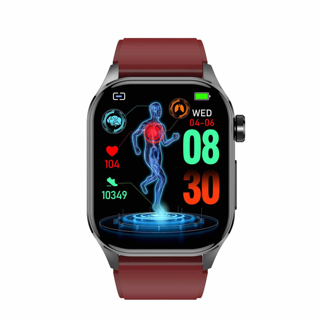 Digitale Smartwatch für Damen & Herren. Überwacht Herzfrequenz, Schlaf & Aktivitäten (iOS/Android).