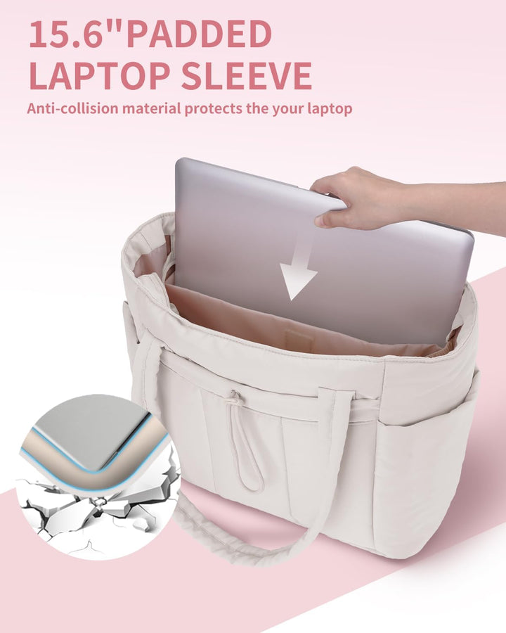 Funktionale Laptoptasche Damen, gepolstert, für maximalen Schutz.