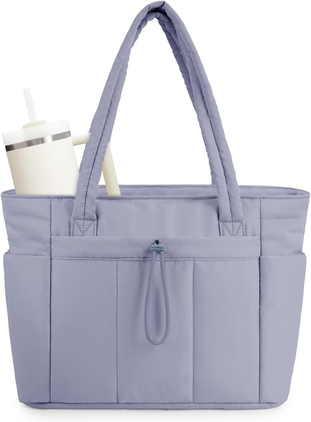 Modische Freizeittasche, gepolstert, mit Becherhalter & Laptop-Sleeve.