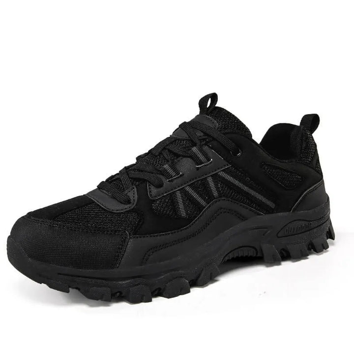 Trekkingschuh Unisex, Nahansicht Material und Verarbeitung, hohe Qualität für maximalen Tragekomfort unterwegs.