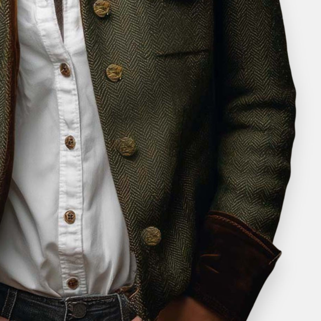 Warme, modische Damen Kurzjacke in Grün. Perfekte Alltagskleidung für kühle Herbst- und Frühlingstage.