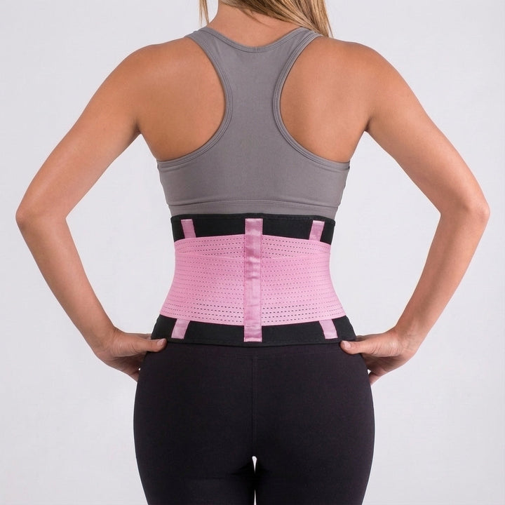 Wärmefördernder Bauchgürtel, hilft bei der Fettverbrennung & Bauchstraffung beim Sport. Unisex Fitnesszubehör.