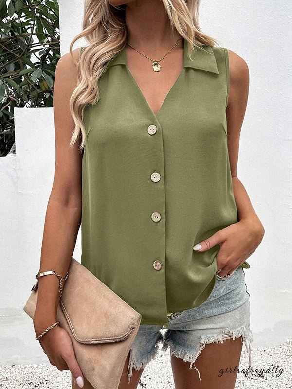 Vielseitiges Damen Westentop mit V-Ausschnitt, ärmellos und elegant, ideal für sommerliche Mode.