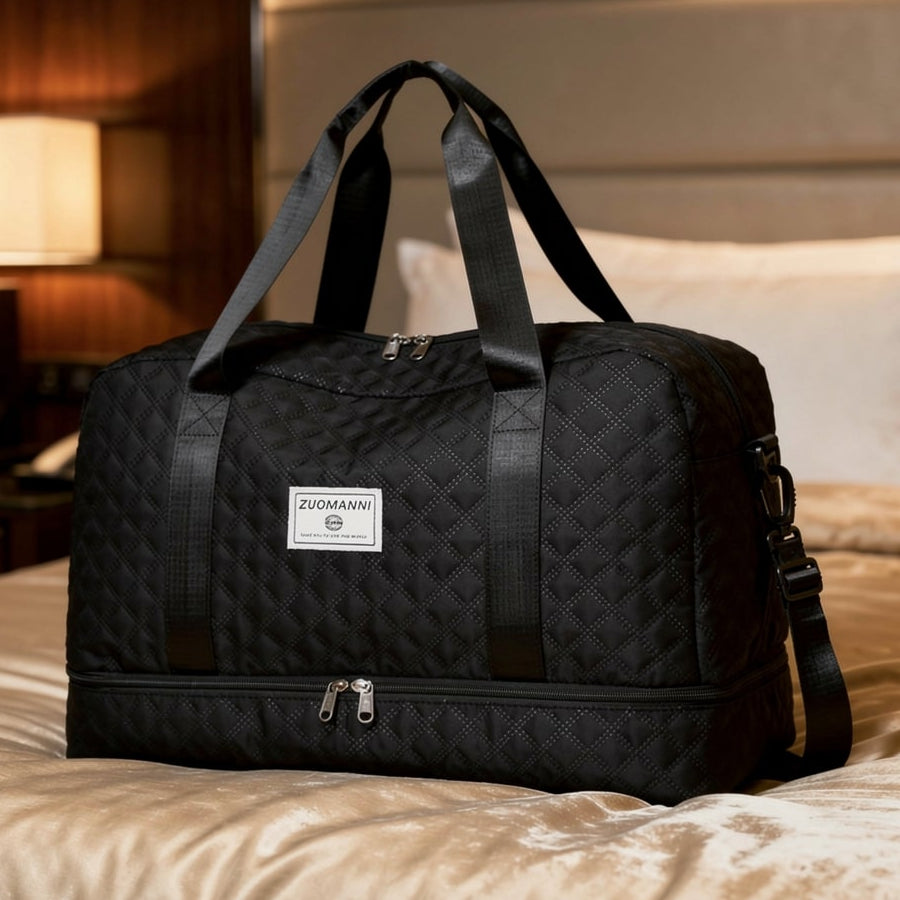 Geräumige Gym Bag Herren Damen, perfekt für Sportbekleidung & Schuhe. Organisiert & leicht zu tragen.