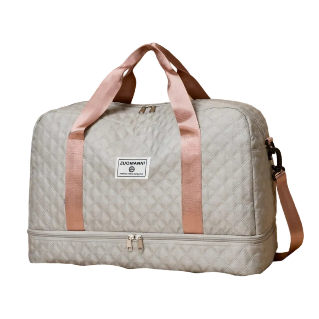 Stylische Weekender-Tasche für den Wochenendtrip. Geräumiger Organizer mit Schuhfach für Damen und Herren.