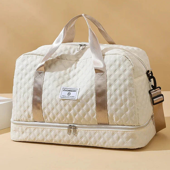 Weekender Sporttasche Damen Herren, groß mit Schuhfach für Reisen & Freizeit. Optimal als Handgepäck.