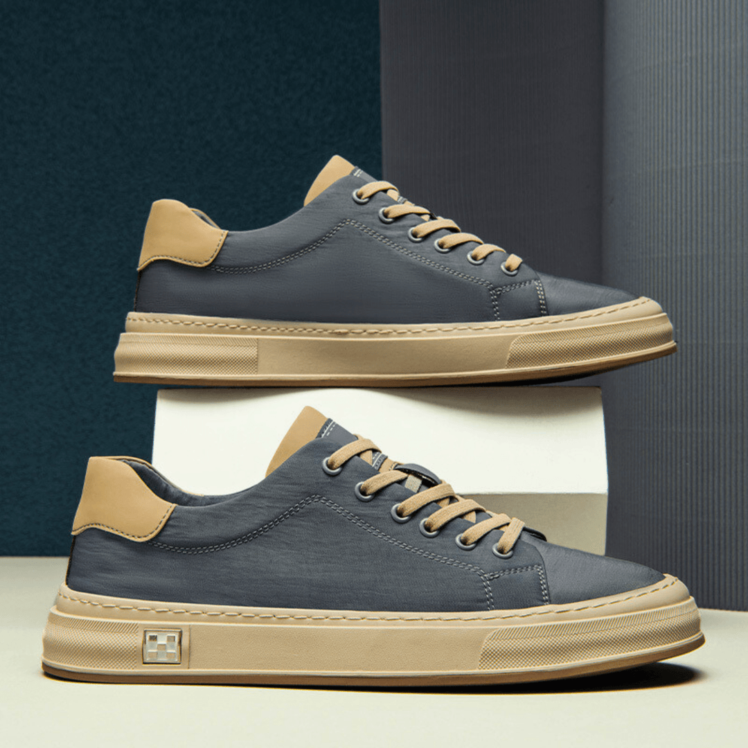 Vielseitige Herren Low-Top Sneakers. Die gepolsterten, atmungsaktiven Alltagsschuhe sind bequem für jeden Tag.