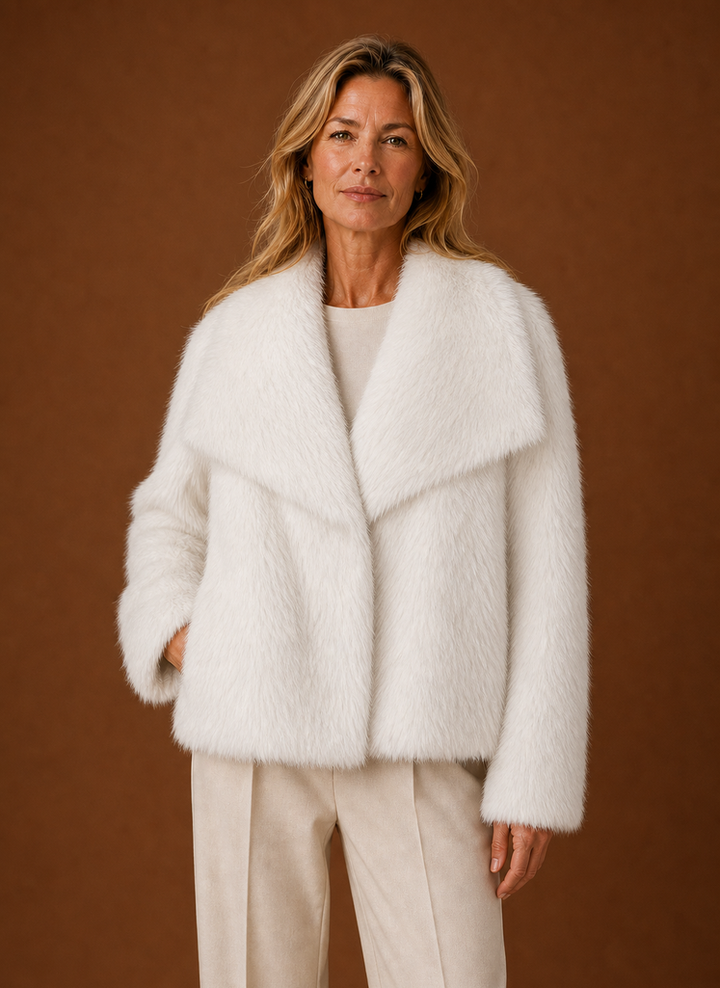 Stilvoller Damen-Langarmmantel, elegant & warm, perfekte Winter-Oberbekleidung.