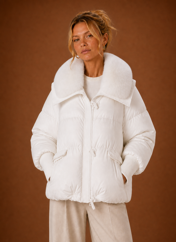 Eleganter Damenparka, vielseitige Winterjacke für den Alltag und Outdoor-Aktivitäten.