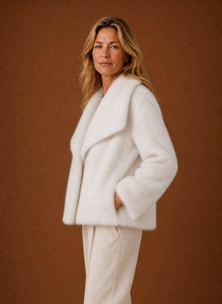 Klassischer eleganter Damen-Wintermantel, warm & stilvoll, ideal für jede Wintergarderobe.