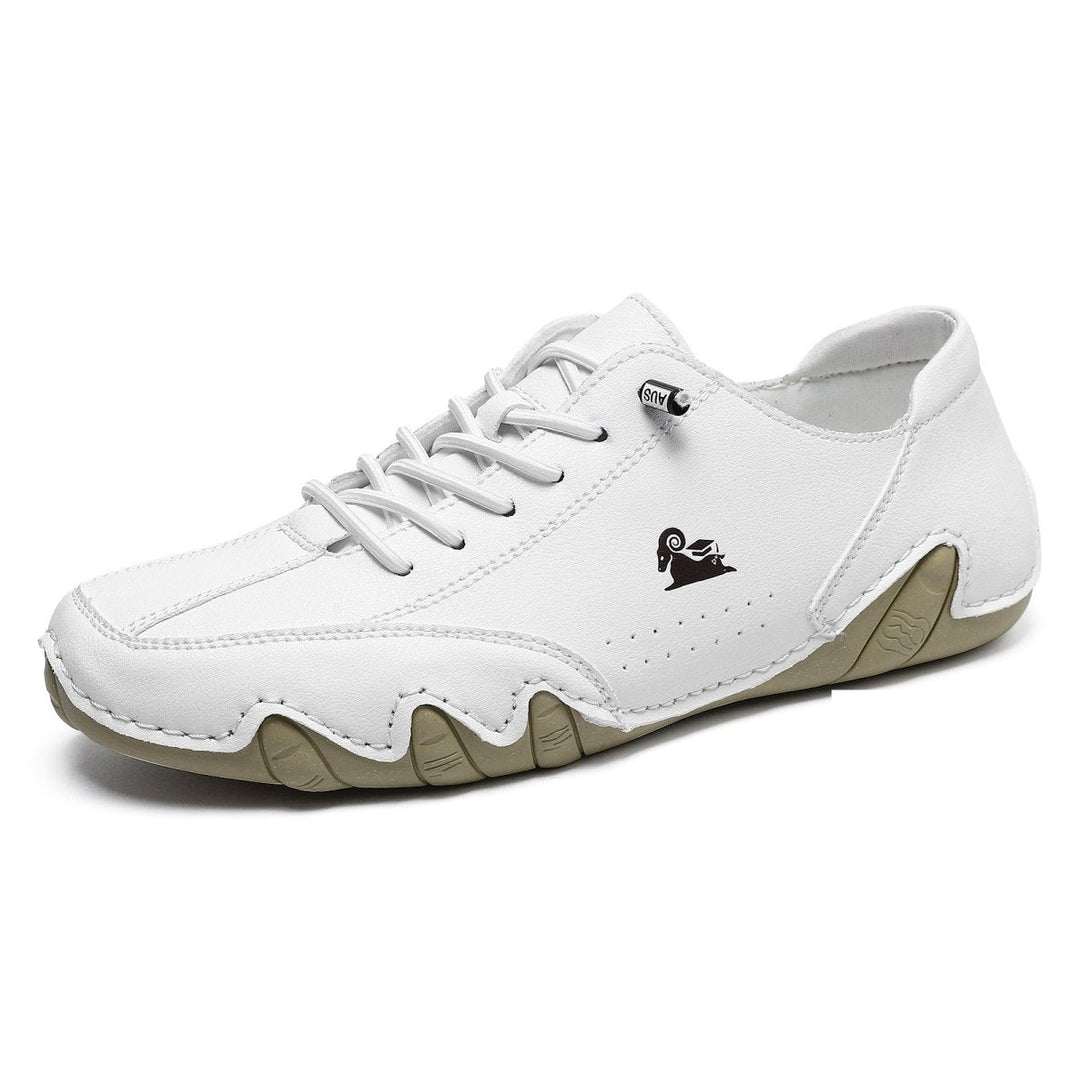 Unisex Barfußschuhe aus Leder für natürliches Gehen, mit Zehenfreiheit & flexibler Sohle.