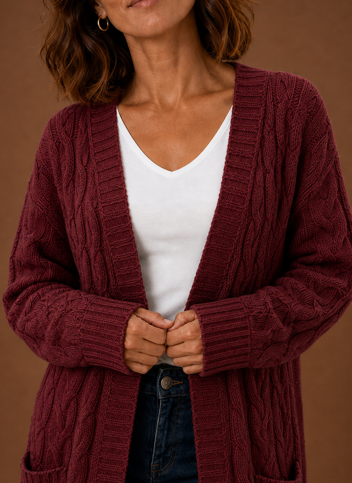 Casual-Chic: Damen Langarm-Kapuzenjacke, lang, modisch und bequem für jeden Tag.
