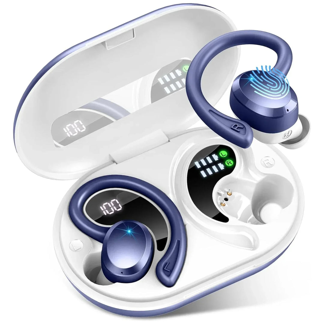 Hochwertige AeroTune kabellose In-Ear Kopfhörer: Bluetooth, lange Akkulaufzeit, Freisprech, Sport & Musik.