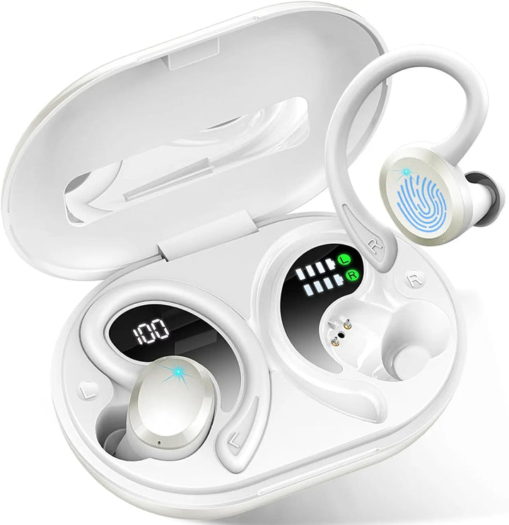 Kompakte AeroTune Bluetooth In-Ear Kopfhörer (schwarz): mobil, kabellos, perfekter Sound für unterwegs.