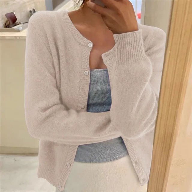 Vielseitiger Damen Cardigan, Einheitsgröße, für Alltag & elegante Anlässe; ideal für Layering.