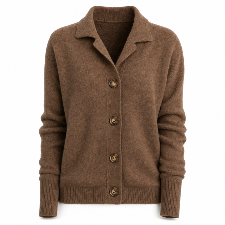 Vielseitiger Damen Cardigan mit Knopfleiste, weicher Strickstoff, der sich gut kombinieren lässt.